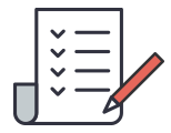 Online registration icon